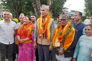 उम्मेदवारी दिदै विक्रम पाण्डेले भनेः विकासको लहर कसरी आउने रहेछ काम गरेर देखाउँछु
