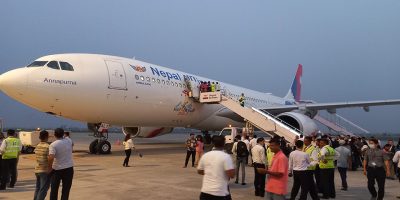 १५२ यात्रु बोकेको नेपाल एयरलाइन्सको जहाज बंगलादेशमा आकस्मिक अवतरण