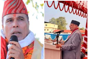 चितवन ३ का उम्मेदवार बिक्रम पाण्डेप्रति एमाले अध्यक्ष ओली मौन