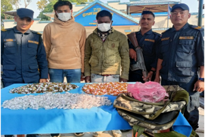 लागुऔषधसहित २ जना चितवन प्रहरीको नियन्त्रणमा
