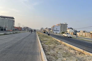 भरतपुरको पुलचोक-गोन्द्राङ ६ लेन सडकको ५० प्रतिशत काम सकियो