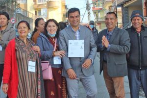 काठमाडौं ५ मा कांग्रेसका प्रदीप पौडेल विजयी