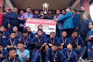 प्रथम मेयर कपको उपाधि रत्ननगर नगरपालिकालाई