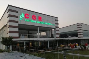 चितवन प्रशासनद्धारा भरतपुरकाे चितवन गार्डेन रिर्सोट शिल