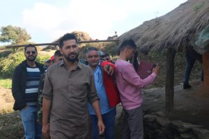 आफ्नो निर्वाचन क्षेत्रको समस्या बुझ्दै गाउँगाउँमा सांसद रवि लामिछाने