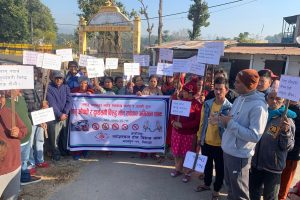 लागुऔषध नियन्त्रण गर्न चितवनमा सचेतनामूलक मौन र्‍याली