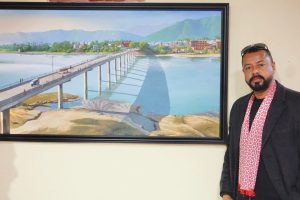 गैँडाकोटमा भएको चित्रकला प्रतियोगितामा बराल प्रथम