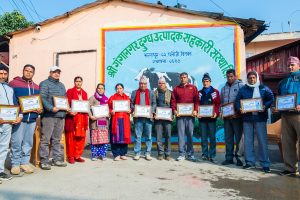 गंगानगर दुग्ध उत्पादक सहकारीको अध्यक्षमा  सापकोटा