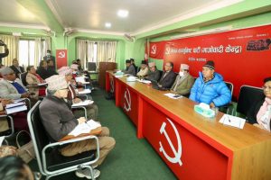 राष्ट्रपतिमा राष्ट्रिय सहमति खोज्ने माओवादीको निर्णय