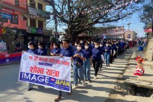 एघारौँ गोरखा महोत्सवमा इमेजको सहभागिता, शुुद्ध पिउने पानी वितरण