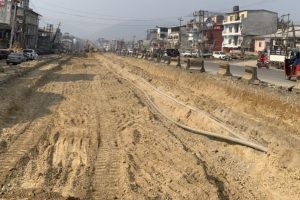 पुल्चोक- गोन्द्राङ सडकविस्तार तीव्र : ६२ प्रतिशत काम सकियो