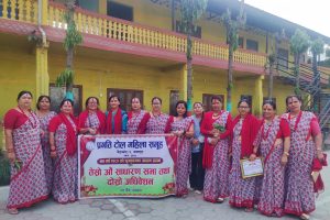 प्रगतीटोल महिला समूहमा सरिताको नेतृत्व