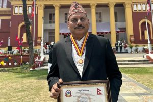 जयश्री अर्गनाईजेसनका महानिर्देशक अग्रवाल “प्रबल जनसेवाश्री” पदक बाट विभुषित