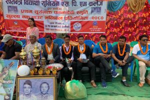 प्रथम सूर्यभक्त पतनादेवी स्मृति खुल्ला भलिवल प्रतियोगिता आजदेखि गैँडाकोटमा सुरु