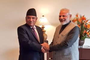 प्रधानमन्त्री प्रचण्ड र भारतीय समकक्षी मोदीबीच आज भेटवार्ता हुँदै
