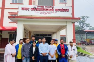 मध्यबिन्दु नगरपालिका तेक्वान्दो विकास समितिमा अर्जुन महतोको नेतृत्व
