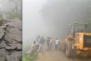 पहिरोले भीमदत्त राजमार्ग अवरुद्ध  , सुदूरपश्चिमका ७ जिल्ला प्रभावित