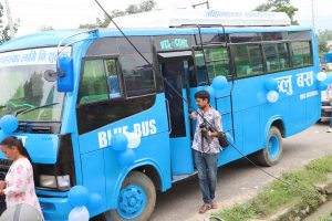 रविले सुरु गरे आफ्नो निर्वाचन क्षेत्रमा महिलाका लागि निःशुल्क बस सेवा