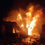 मुगुको गमगढी बजारमा आगलागी, ६ घर जलेर नष्ट