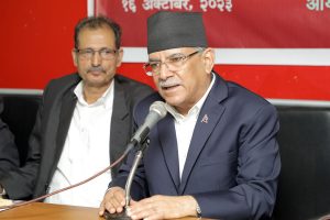 चुनावमा विदेशबाट फोनका भरमा गलत शक्तिले भोट पाएको प्रचण्डको आरोप