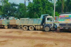 नवलपुरको सुपा निर्माण कम्पनी राजस्व छली गर्दै, १७ गाडी प्रहरीको नियन्त्रणमा