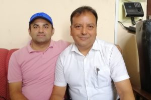 व्यवसायी अर्यालद्वारा प्रेस चौतारी चितवनको भवन निर्माणमा आर्थिक सहयोग