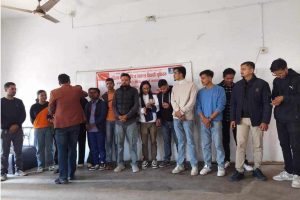 अनेरास्ववियु विरेन्द्र क्याम्पस कमिटीको अध्यक्षमा सौगात बस्याल