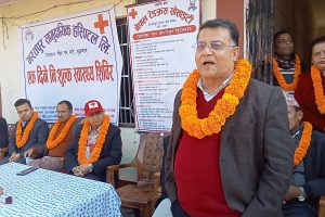 माडीमा भएको  निःशुल्क स्वास्थ्य शिविरमा १९८ लाभान्वित