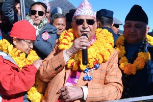 चिवाभन्ज्याङबाट ओलीको सन्देश- देशलाई अलपत्र छाड्नुहुन्न, अब एमालेले निकास दिनुपर्छ