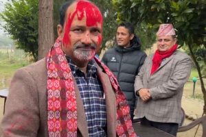 उवासंघ चितवनका निर्वाचित सदस्य पण्डितलाई बधाई तथा सम्मान