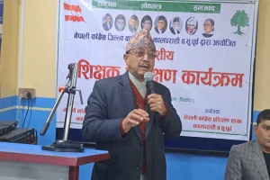 मुलुक काँग्रेसको नीतिअनुसार चलेको छ : उपसभापति खड्का