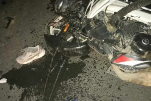 कावासोती जंगलमा कारको ठक्करबाट मोटरसाइकल चालकको मृत्य, कार चालक फरार