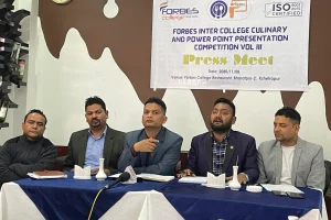 भरतपुरको फोर्ब्स कलेजले अन्तर कलेज कुलिनरी र पावरपोइन्ट प्रतियोगिता गर्ने