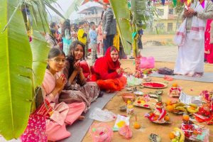अक्सफोर्ड सेकेन्डरी स्कुलमा सरस्वती पुजा सम्पन्न, बुधबार मात्रै ८० विद्यार्थी भर्ना