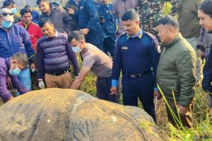 राप्तीको किनारमा मृत भेटियो गैंडा, अनुसन्धान जारी