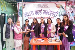 किड्स वल्र्ड मन्टेश्वरीद्धारा अन्तरक्रिया कार्यक्रम सम्पन्न
