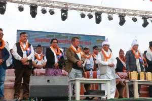 प्रथम आदिवासी जनजाति साँस्कृतिक तथा व्यापारिक महोत्सव नारायणगढमा सुरू
