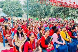 अन्तर्राष्ट्रिय महिला दिवसको अवसरमा गैँडाकोट नगरपालिकामा अन्तर्क्रिया