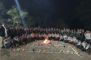 गैँडाकोट ईङ्लिस स्कुलमा ८५ जना स्काउटका विद्यार्थीहरु दीक्षित