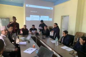 अनलाईन मार्फत नागरिकता सिफारिस गर्न गैँडाकोटमा वडा सचिवहरुलाई तालिम