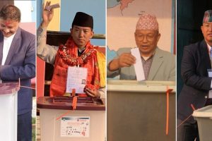 इलाम उपनिर्वाचन – उम्मेदवारले गरे मतदान