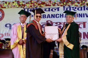 पत्रकार नारायण ढुङ्गानालाई ‘गोल्ड मेडल’