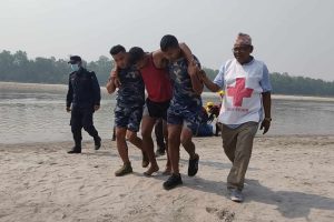 नारायणी नदीमा विपद उद्धार अभ्यास कार्यक्रम