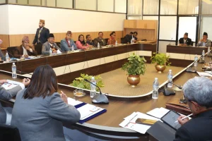 कार्यव्यवस्था परामर्श समितिको बैठक बस्दै
