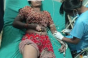 कावासोतीमा खेत रोप्दै गरेकी महिला चट्याङ लागेर बेहोस