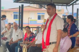 स्थापना दिवसमा भरतपुरको टेलिकम वर्कर्स युनियनद्धारा आदर्श गृहमा भोजन सेवा