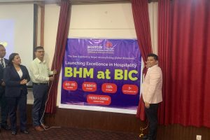 बोस्टन इन्टरनेशल कलेजमा ब्याचलर अफ होटल म्यानेजमेन्ट ( BHM ) कार्यक्रम सुरु