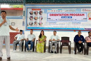 अक्सफोर्डमा विद्यार्थीहरुको आर्कषण ,कक्षा ११ का विद्यार्थीलाई अभिमुखीकरण (फोटो फिचर)