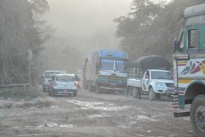 पहिरोले कालीगण्डकी करिडोर अवरुद्ध,दाउन्नेमा एकतर्फी यातायात