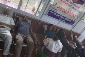 नेपाल विद्युत प्राधिकरणको ३९ औँ वार्षिकोत्सवमा चितवनमा रक्तदान